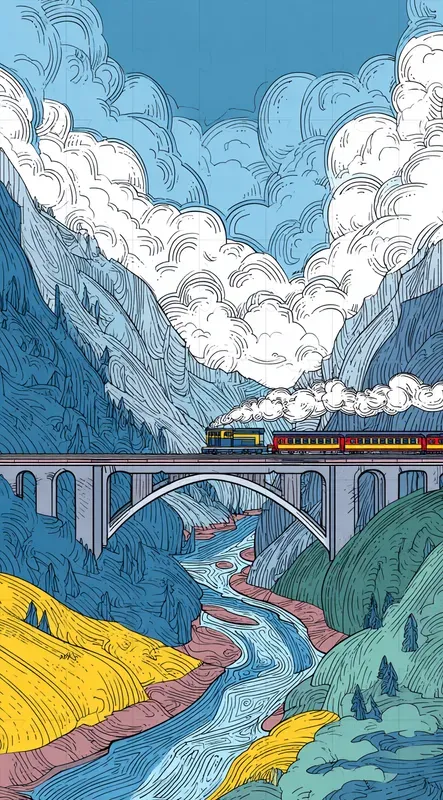 Scandinavian Doodle Art