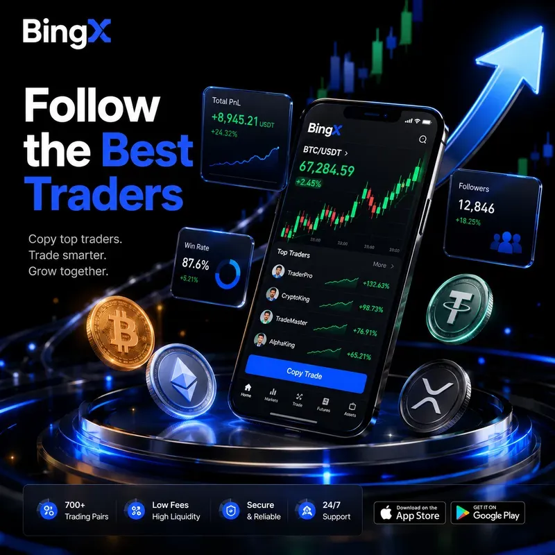 3D Crypto Trading App Posters