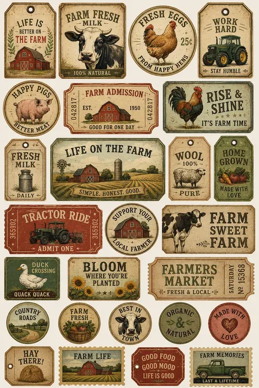 Vintage Adventure Memory Cards