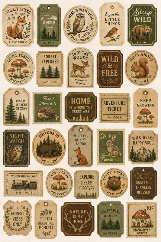 Vintage Adventure Memory Cards