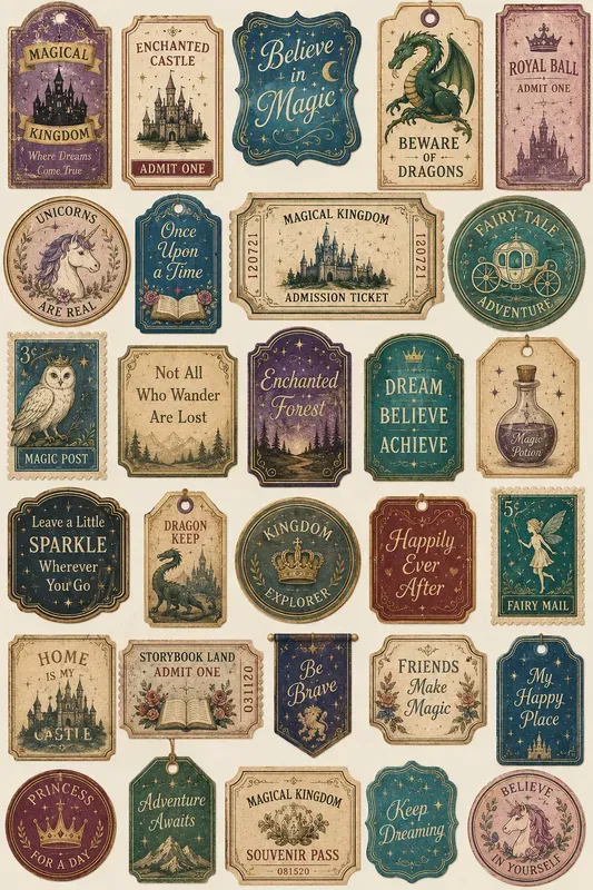 Vintage Adventure Memory Cards