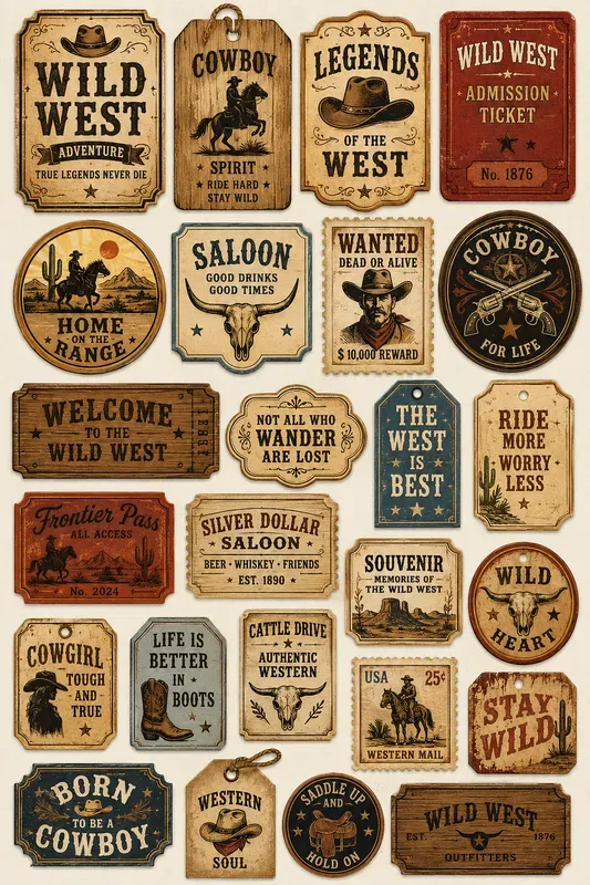 Vintage Adventure Memory Cards