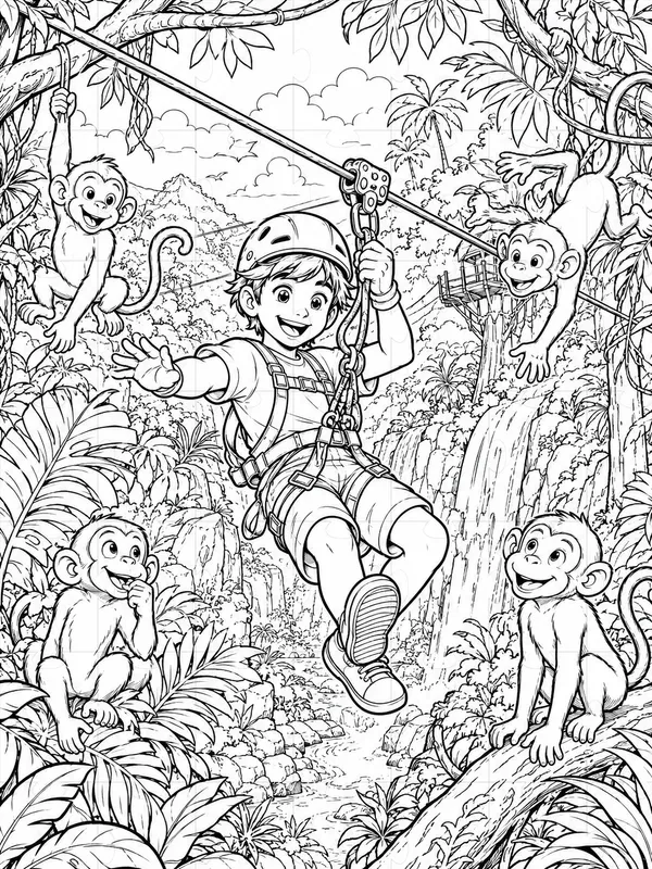 Summer Coloring Pages