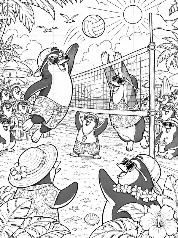 Summer Coloring Pages