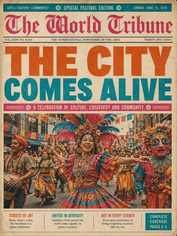 Visual Newspaper Front Page Makers