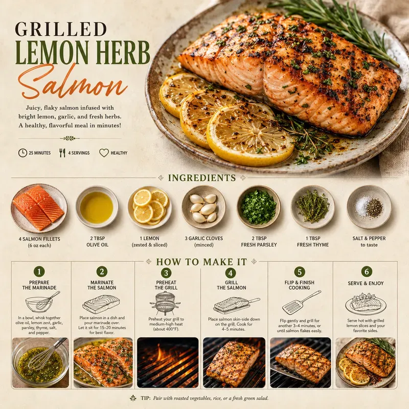 Gourmet Recipe Infographic Creators