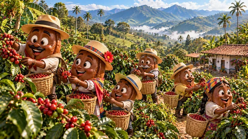 Colombian Bean Scenes
