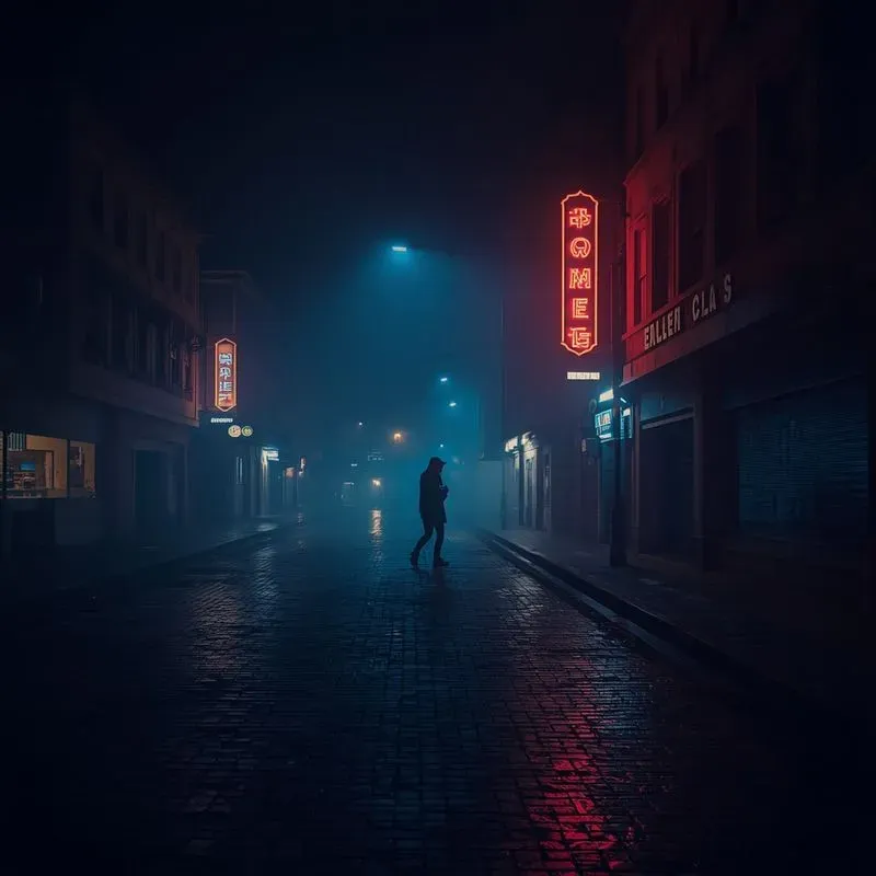 Midnight Aesthetic Photography
