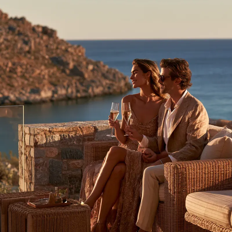 Coastal Terrace Escape Photography