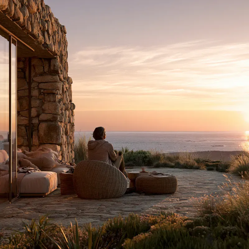 Coastal Terrace Escape Photography