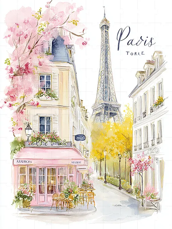 Viral Travel City Poster Illustrations