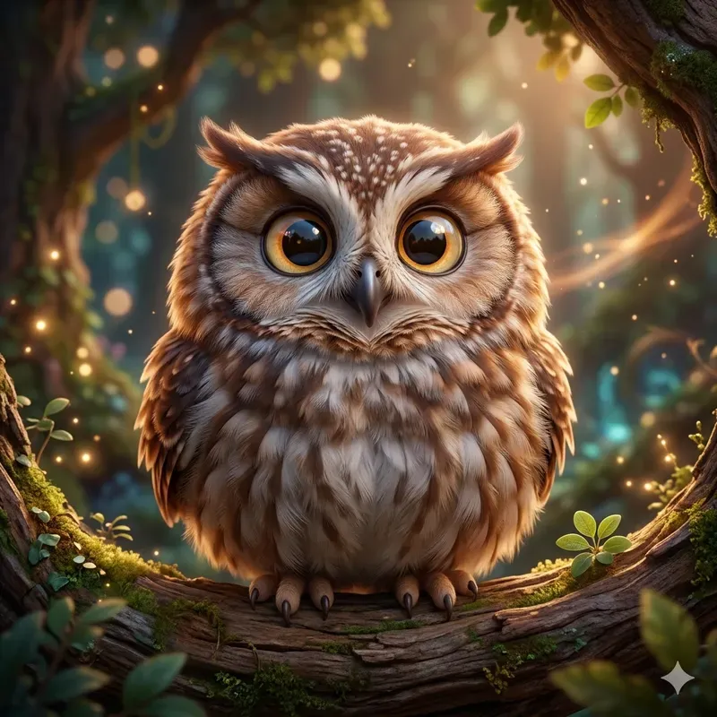 3D Pixar Style Cute Bird Characters 4K