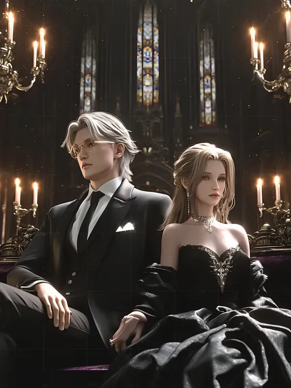 Cinematic Dark Romance Couples