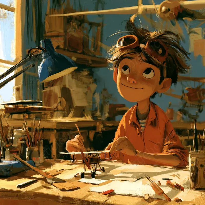 Cinematic Storybook Illustrations