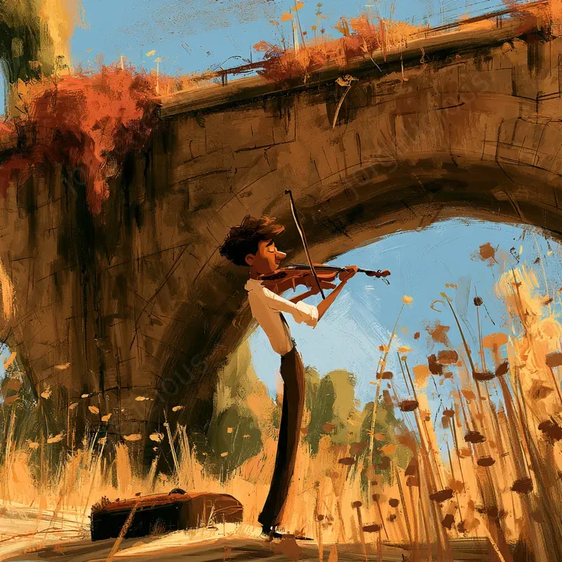 Cinematic Storybook Illustrations