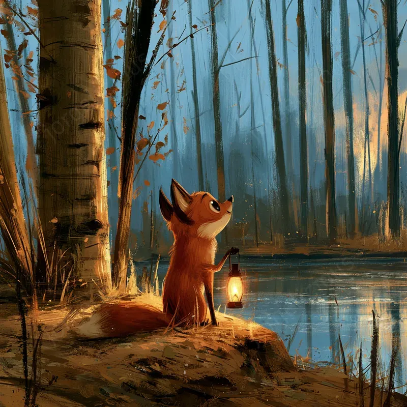 Cinematic Storybook Illustrations