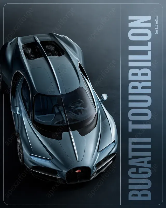 Cinematic Automotive Poster Generator 4K