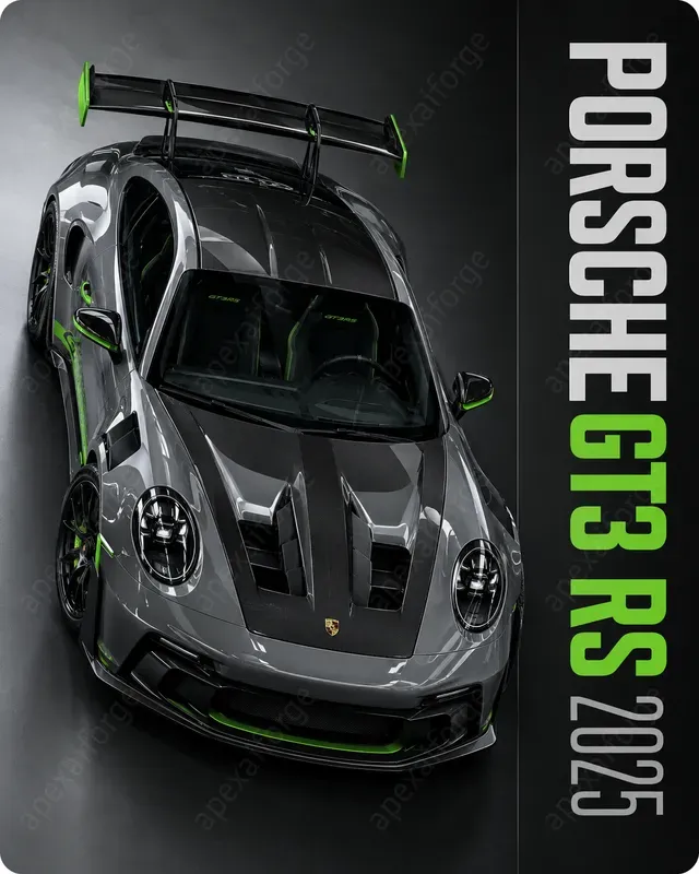 Cinematic Automotive Poster Generator 4K