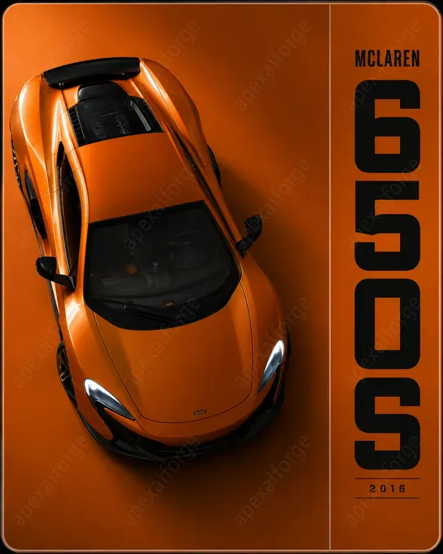 Cinematic Automotive Poster Generator 4K