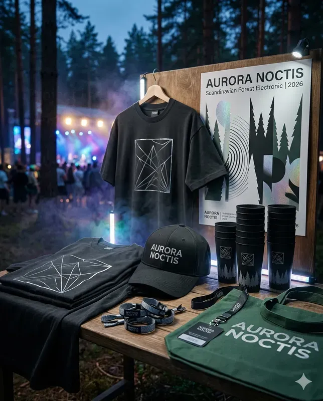 Festival Merch Campaign Visuals