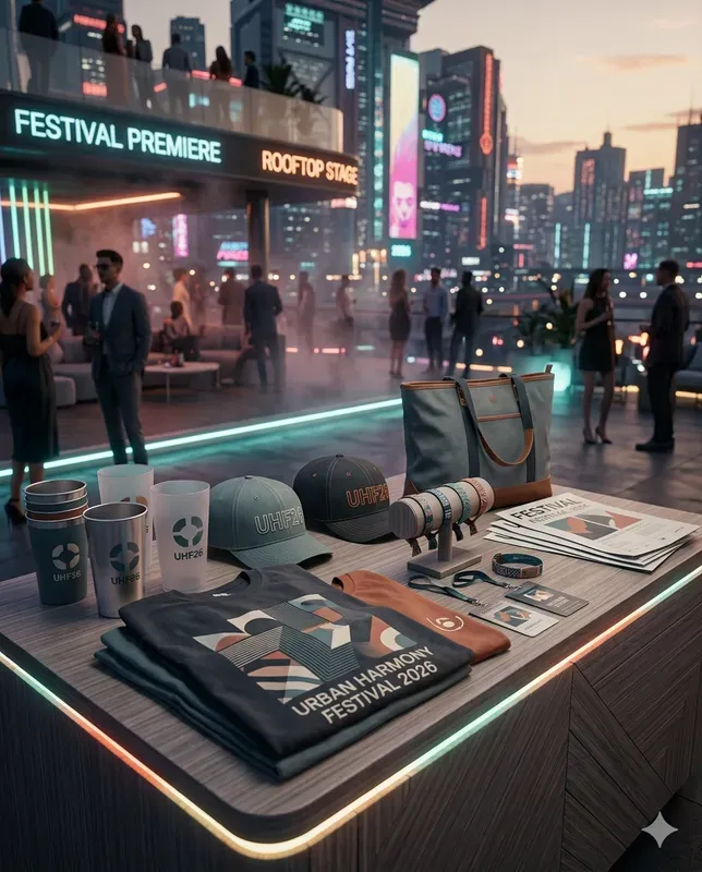Festival Merch Campaign Visuals
