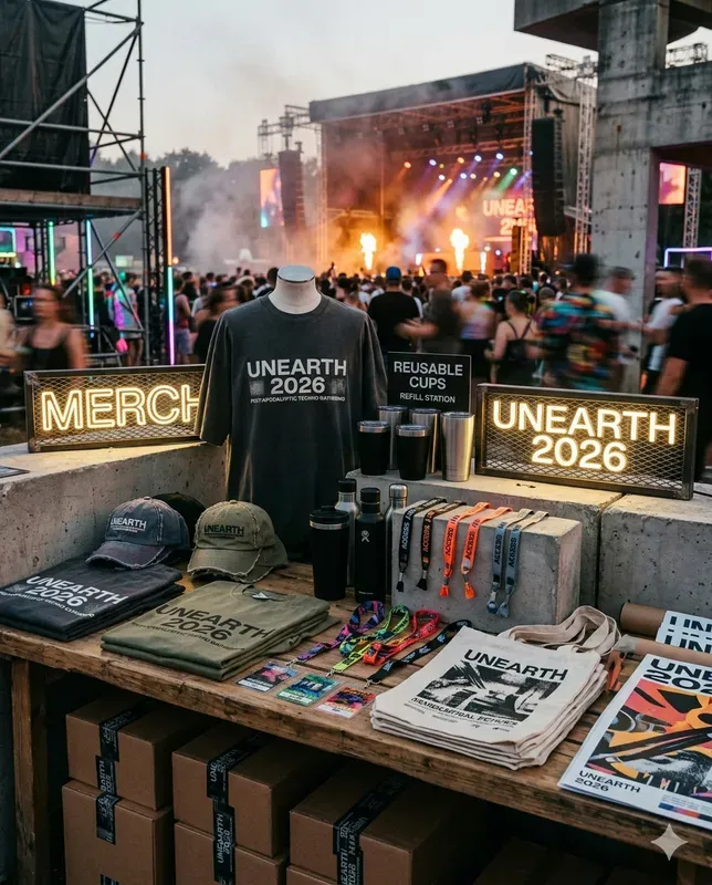 Festival Merch Campaign Visuals