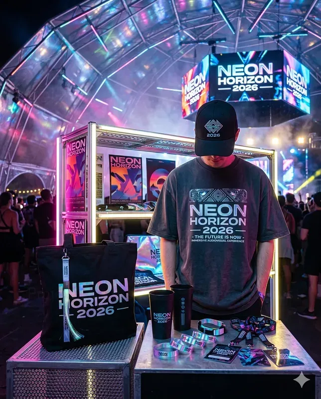 Festival Merch Campaign Visuals