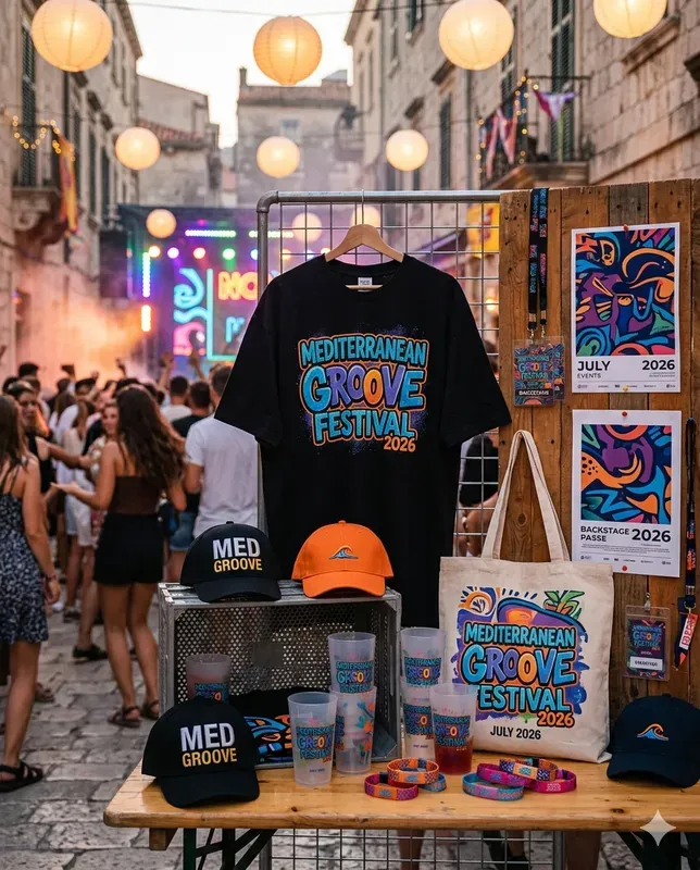 Festival Merch Campaign Visuals