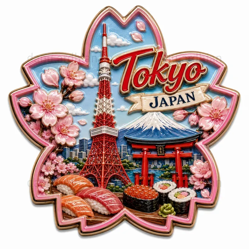 Tourist Fridge Magnet Souvenirs