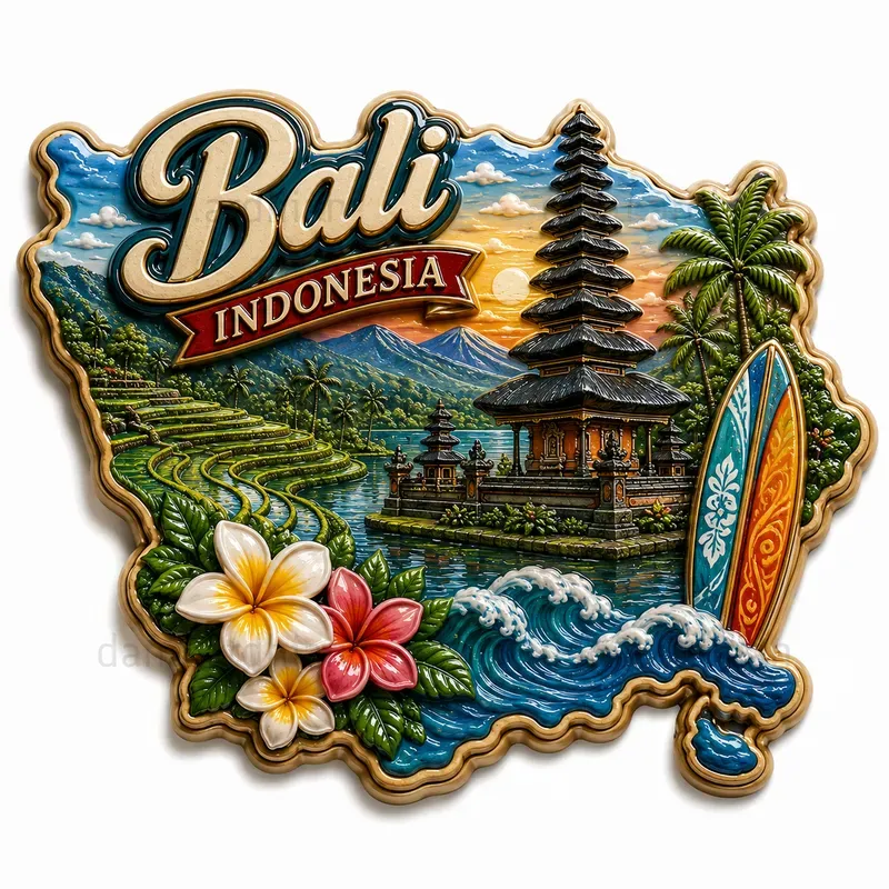Tourist Fridge Magnet Souvenirs