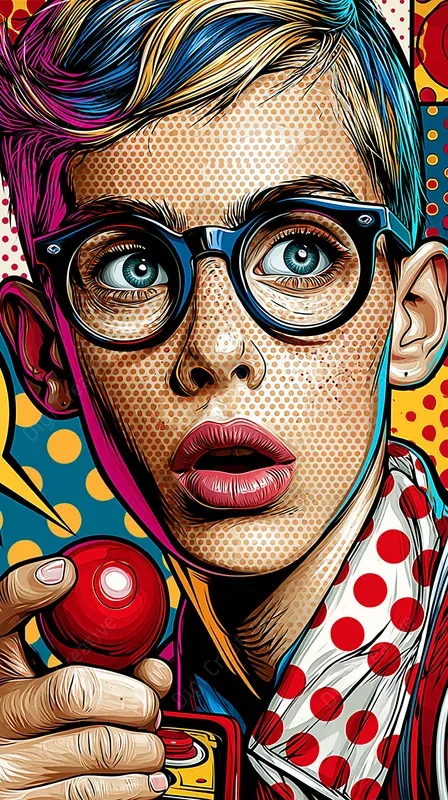 Retro Synthwave Pop Art Posters