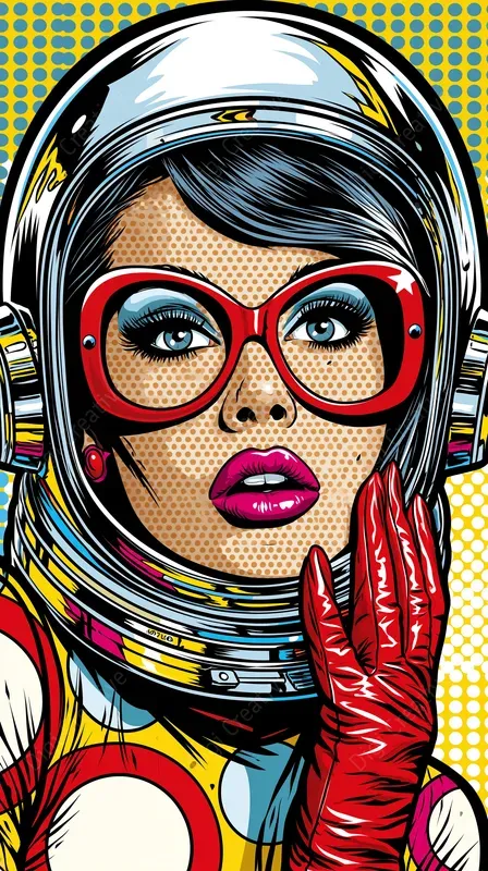 Retro Synthwave Pop Art Posters
