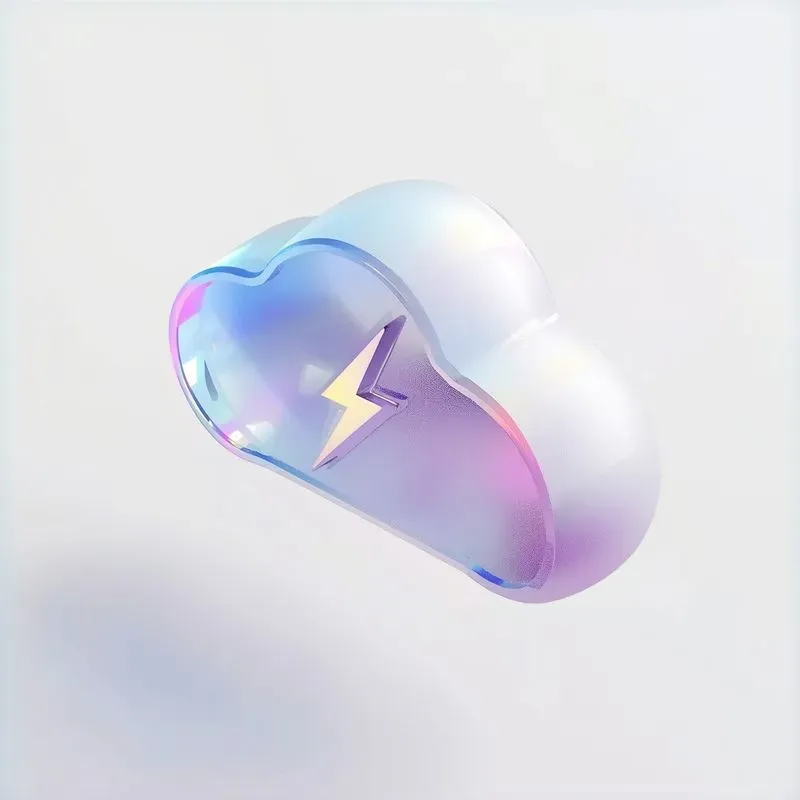 Premium 3D Glassmorphic App Icon Generator