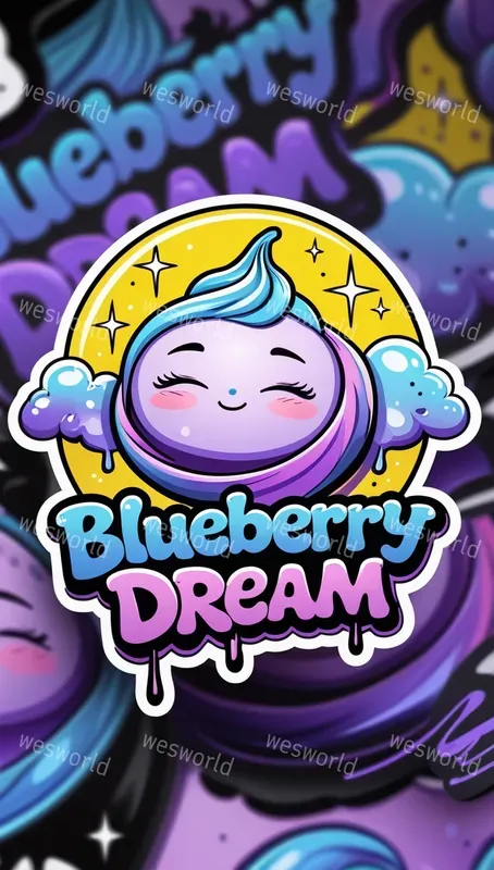 Logo Graffiti Urban Stickers Cannabis