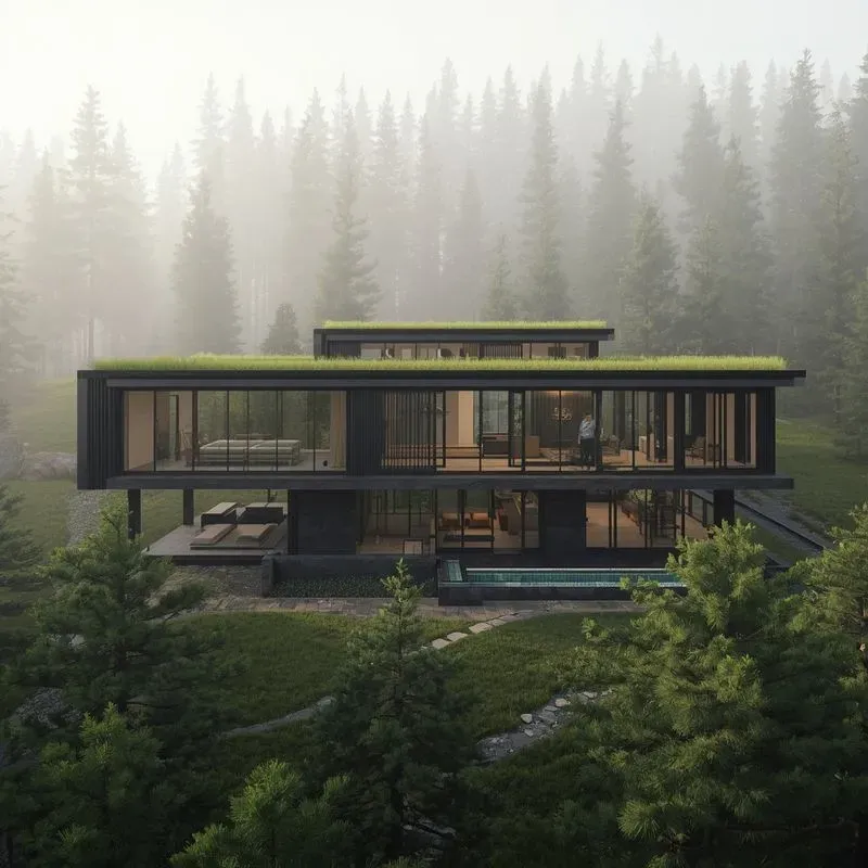 Modern Villa Archviz