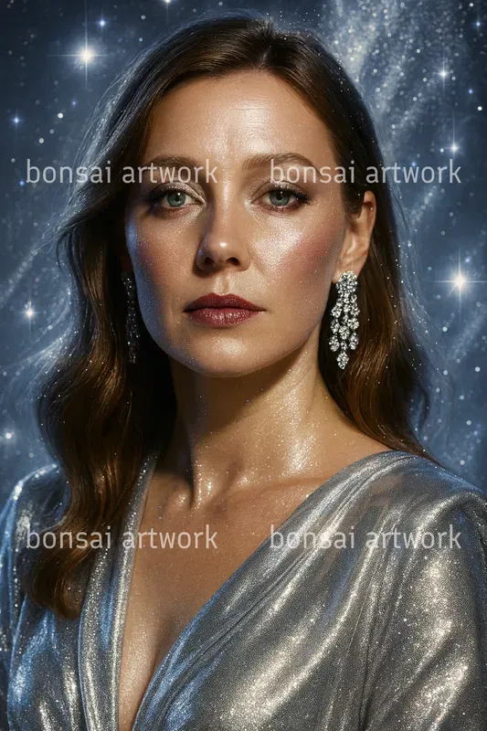 Luxury Perfume Ad Portraits