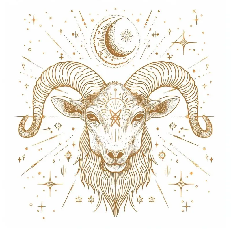 Boho Zodiac Symbol Illustrations
