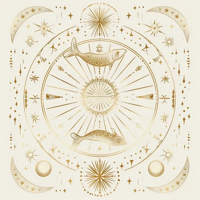 Boho Zodiac Symbol Illustrations