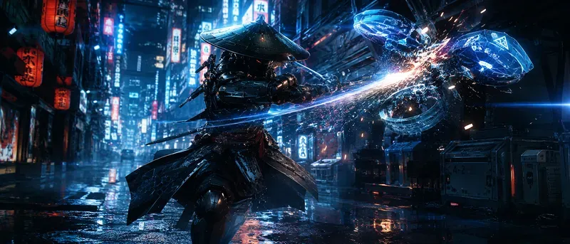 Cyberpunk Scifi Concept Art Kits