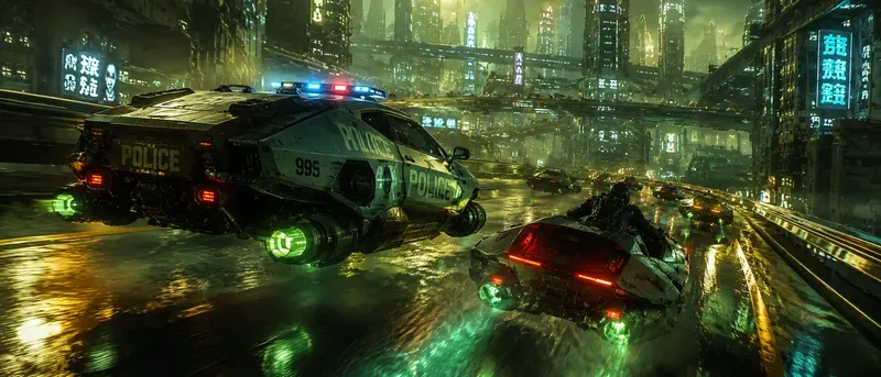 Cyberpunk Scifi Concept Art Kits