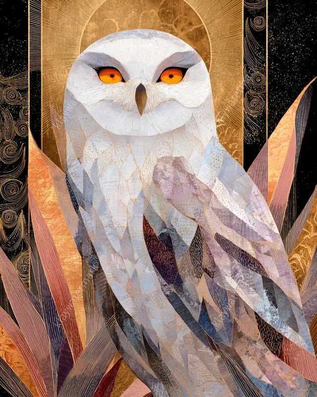 Mystical Celestial Art Deco