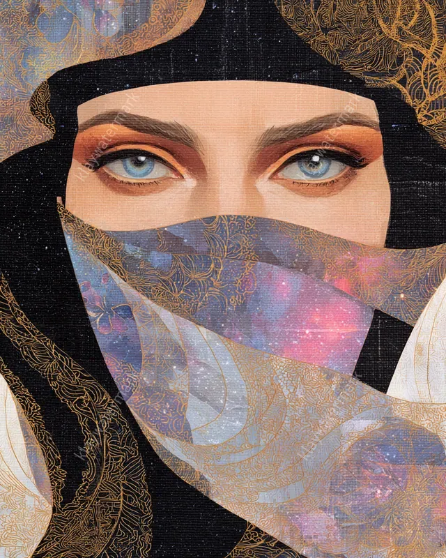 Mystical Celestial Art Deco