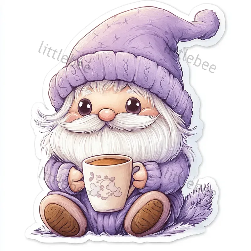 Kawaii Gnome Sticker Generators