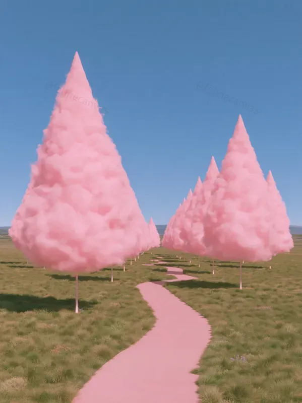 Surreal Pastel Landscape Photography