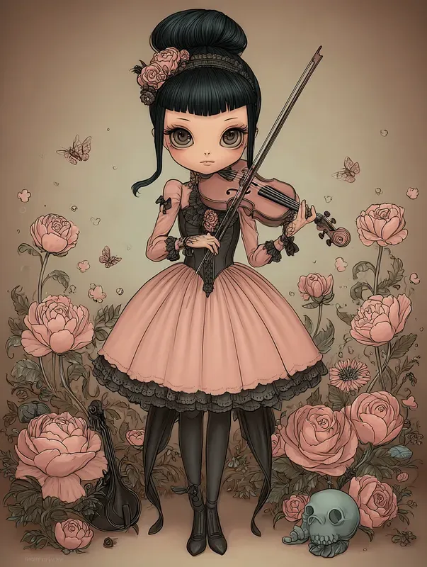Dark Whimsy Illustrations