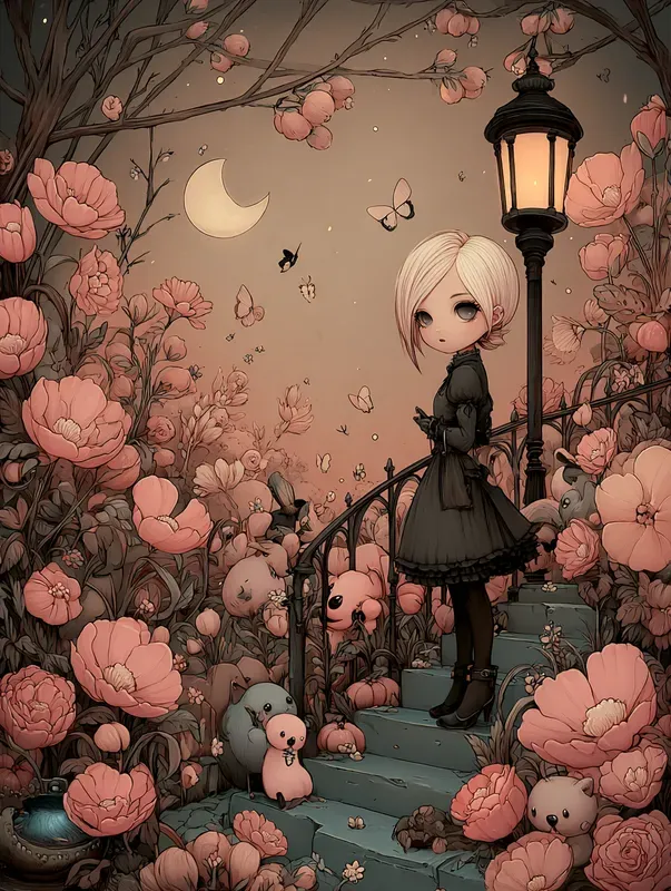 Dark Whimsy Illustrations