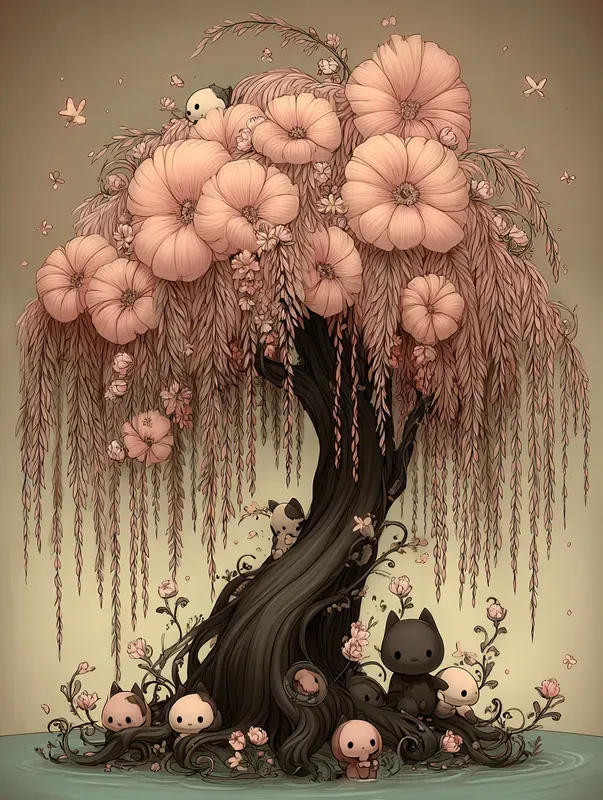 Dark Whimsy Illustrations