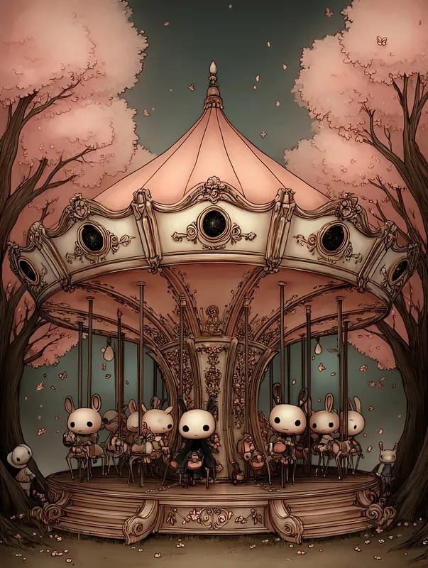Dark Whimsy Illustrations