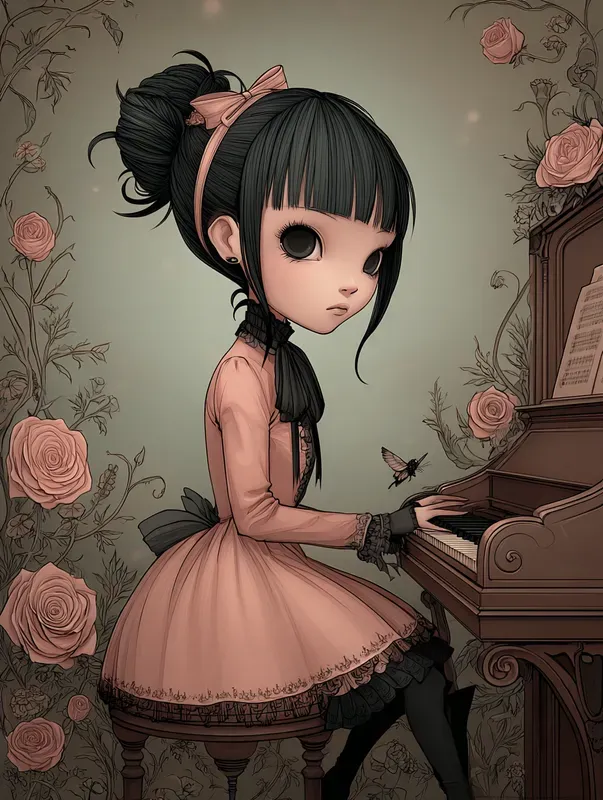 Dark Whimsy Illustrations