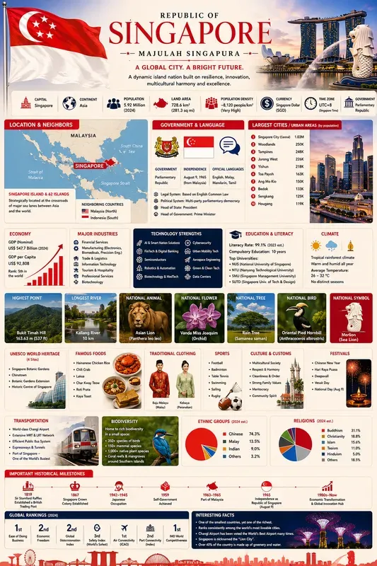 World Flag Infographic Posters